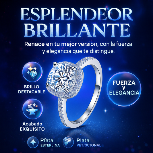 ANILLO PLATA S925 - ESPLENDOR BRILLANTE