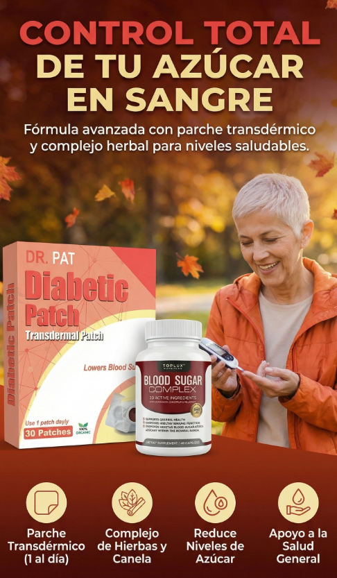 BLOOD SUGAR + PARCHE DIABETICO